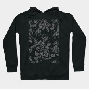 Floral Pattern Hoodie